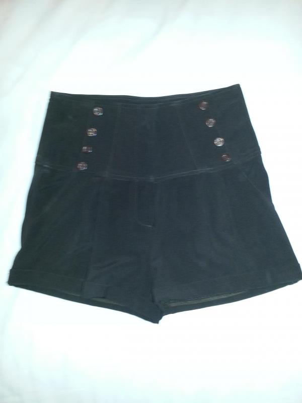 Chocolate brown dress shorts