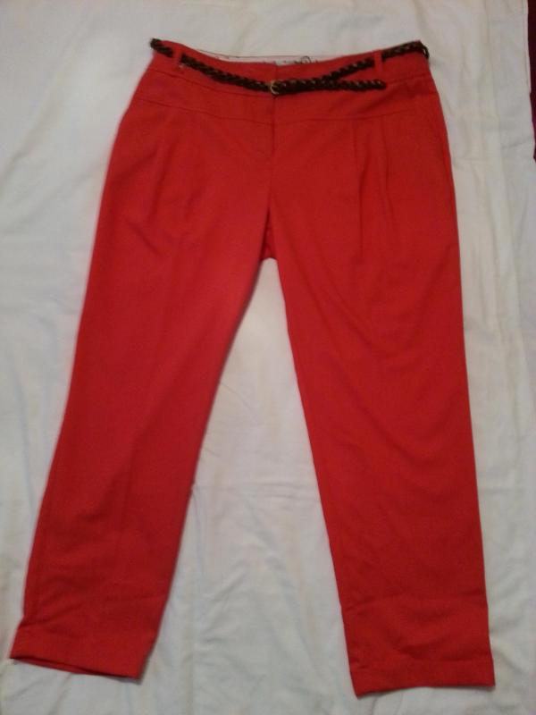 Coral trousers